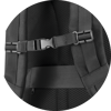 Branve DYNAMIC 2 in 1 Backpack handle lock detail.