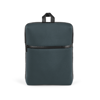 Branve URBAN Backpack front in dark grey colour. Versatile, high-density soft shell city tarpaulin backpack.