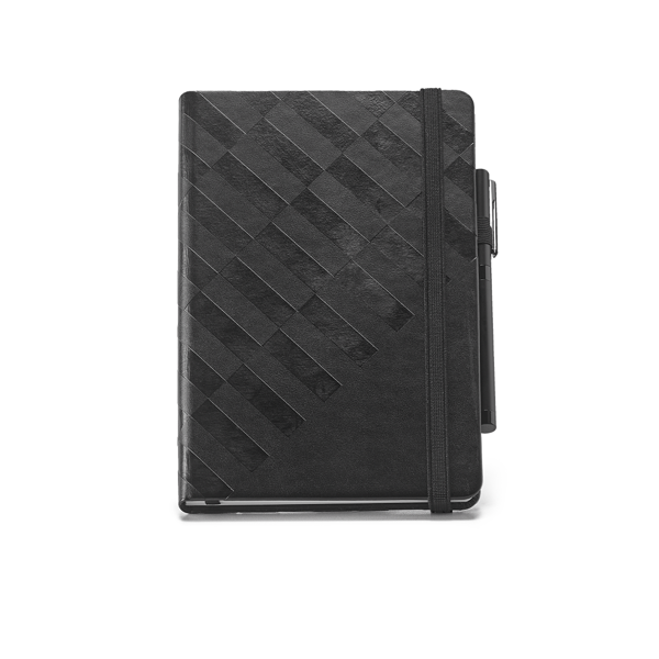 Branve GEOMETRIC Notebook. A5 hard cover imitation leather notepad.